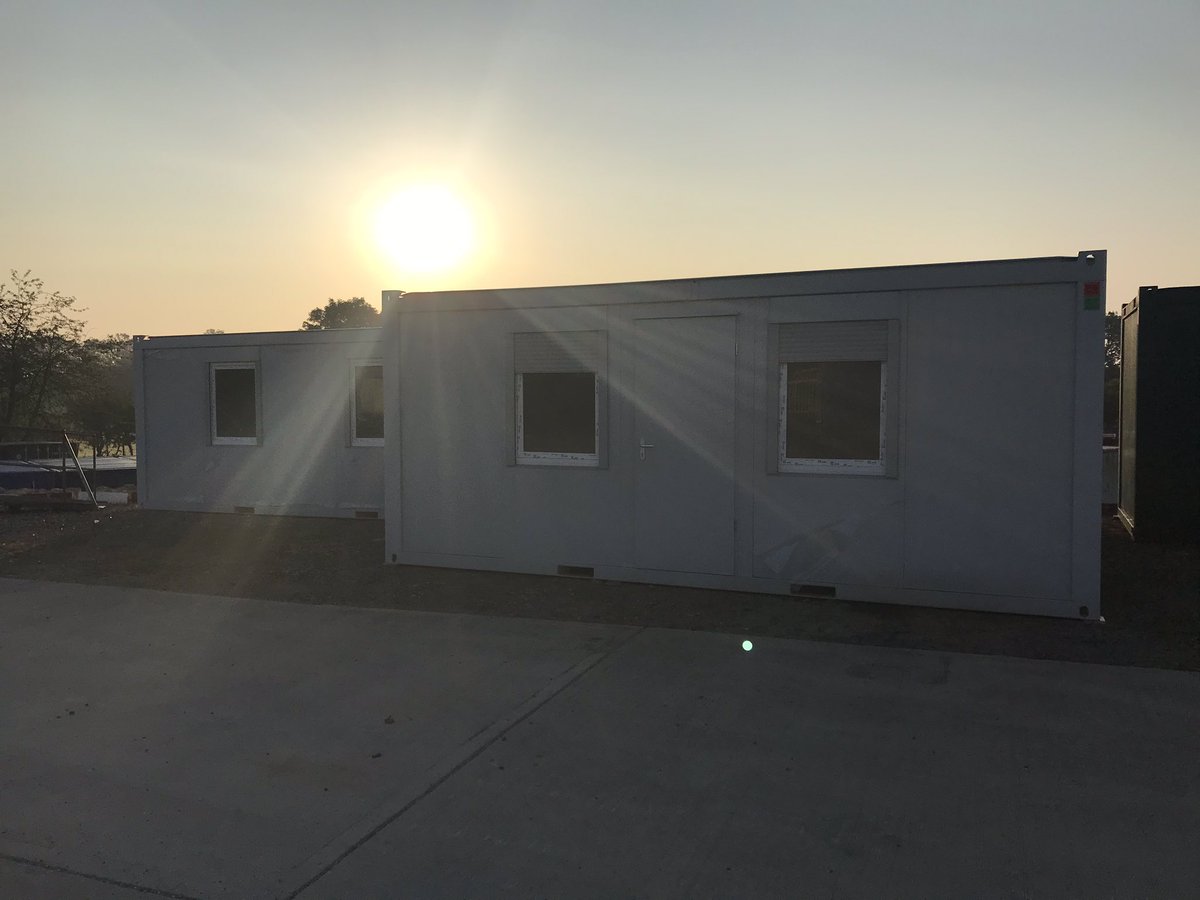 StamfordStorage's tweet photo. Another beautiful day...#Containex #Cabins https://t.co/ZjeW3Ka7AV