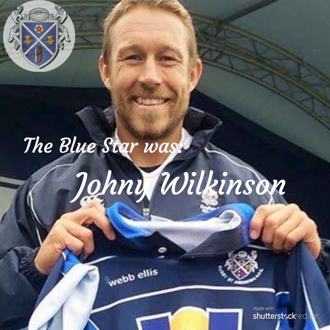 StAndrewsRFC's tweet photo. Who is the Blue Star????⠀Johnny Wilkinson...
#WhoIsTheBlueStar #RugbyStAndrews #StAndrews #StAndrewsRFC #Legend #GreatestSaint #GOAT #WeMarchOn #WEnotMe #BeInTheNumber #WorldCupWinner #Legend #Fit #best10 https://t.co/PcOe31WWvS