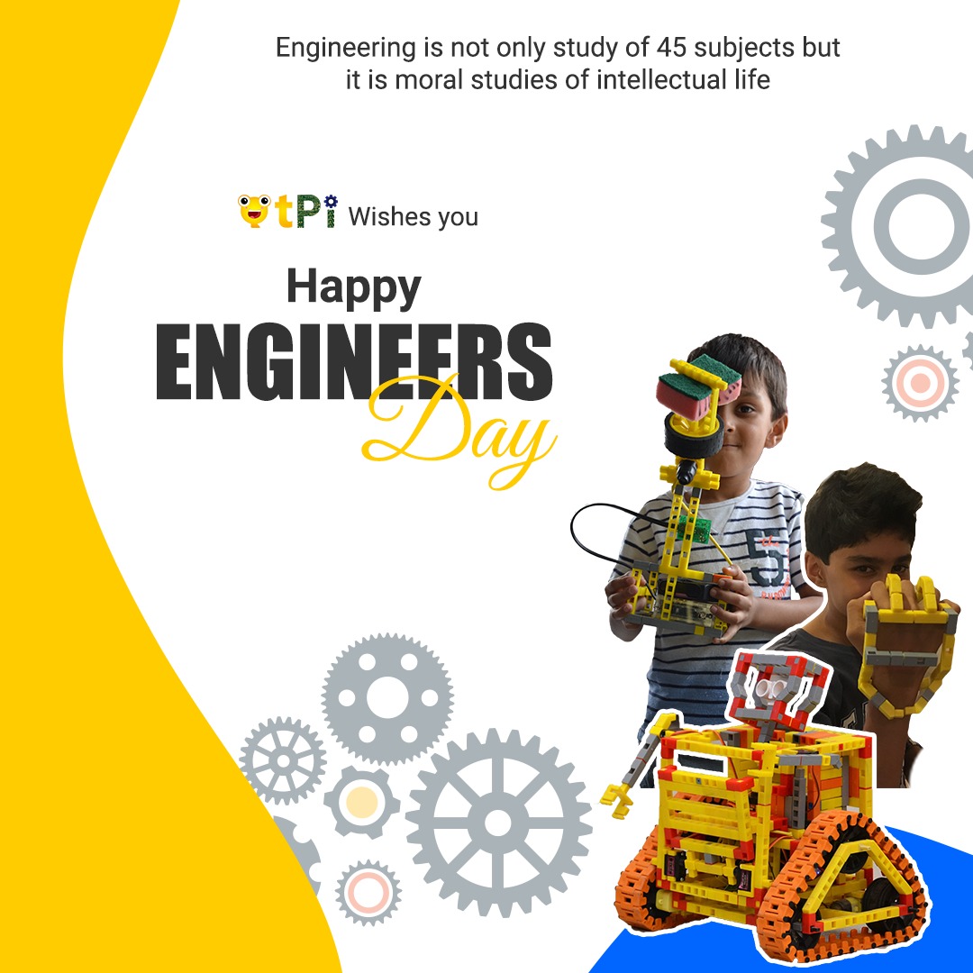 Happy #EngineersDay 

Join us in Quiet Time in Learning & Innovating! 

qtlearn.in 

#codingcult  #codingforkids  #robotics #QtPi #QtLearn #Innovation #Learning #QuietTime #100DaysOfCode  #STEM #roboticsforkids #RoboticsWeek #roboticsclub #codingcult #codingfun