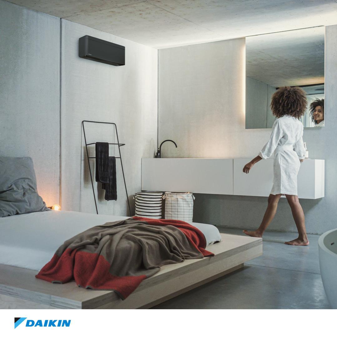 Daikin_MEA's tweet photo. Whether you want your indoor unit to stand out or blend in, our brand-new Stylish unit in black matte fits every kind of design taste. Learn more about this unit: https://t.co/T2asGiYvHb
#sensira #acstyle #daikin #daikinmea #wallmounted #splitunit https://t.co/03Hr6mU4YW