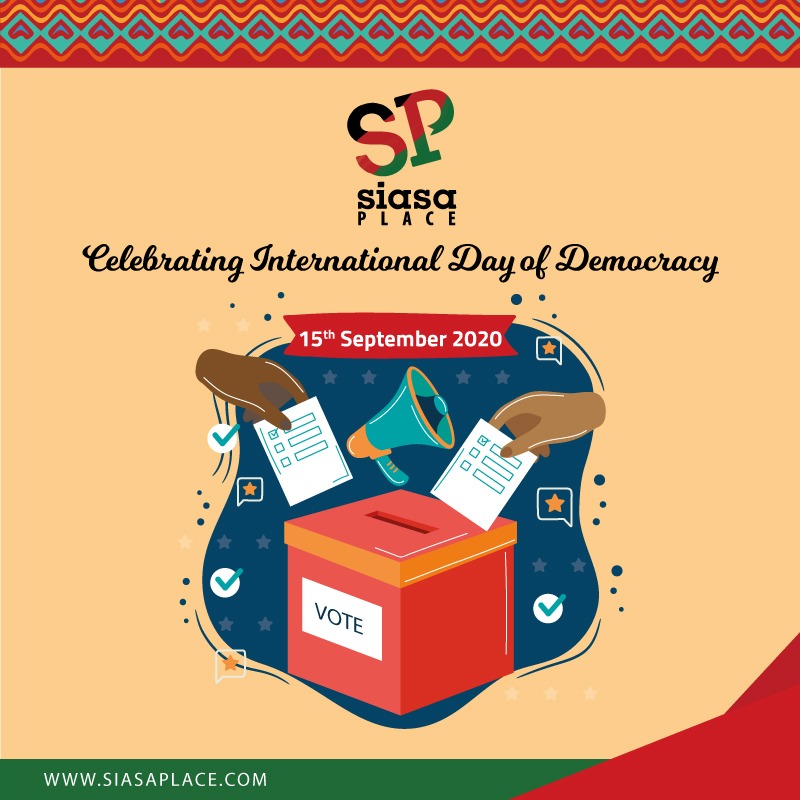We join the rest of the world in celebrating the International Day of Democracy and acknowledge the role that youth have played in the advancement of democracy #InternationalDayofDemocracy