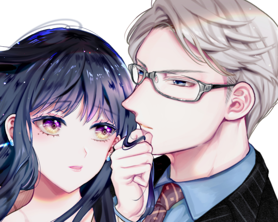 「女神様も恋をする」のバナー用に描かせていただいたイラストです。原作の大人っぽい雰囲気をいかせるように頑張りました! 