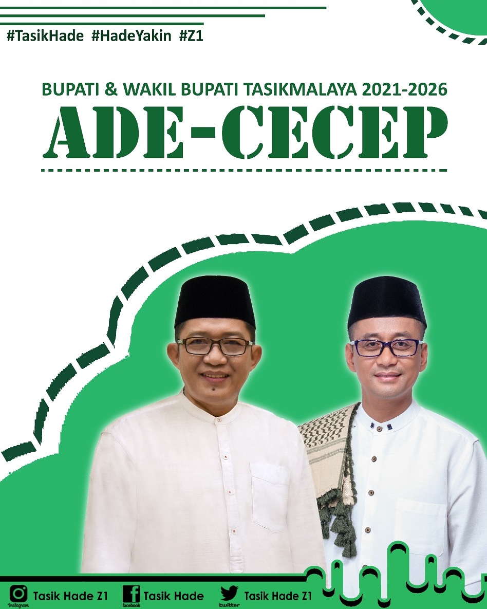 Tasikhade_z1's tweet photo. H. Ade Sugianto - H. Cecep Nurul Yakin
Pasangan Calon Bupati dan Wakil Bupati Kabupaten Tasikmalaya Periode 2021-2025
#TasikHAde #HadeYakin #AdeSugianto #CecepNurulYakin #ADS #CNY #Z1 #Tasikmalaya #kabupatentasikmalaya #Adesugianto #cecepnurulyakin #Singaparna #Singaparnahits https://t.co/u40hMpH9Qm