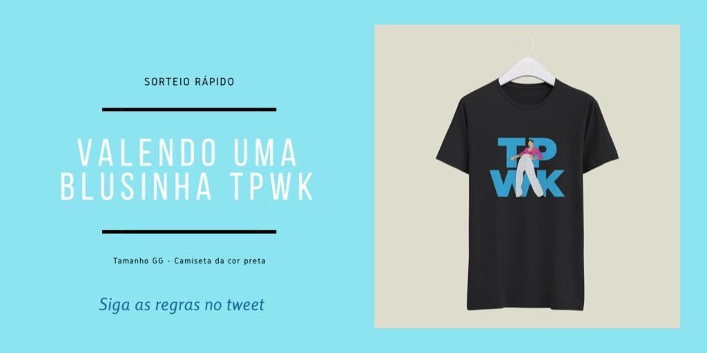 whateeshirt's tweet image. SURPRESA! SORTEIO RÁPIDO 💛

Valendo uma blusinha TPWK! 

Para participar é mega fácil:

1 - Seguir a gente (@whateeshirt 😛)
2 - Dar RT nesse tweet

Resultado dia 20/09