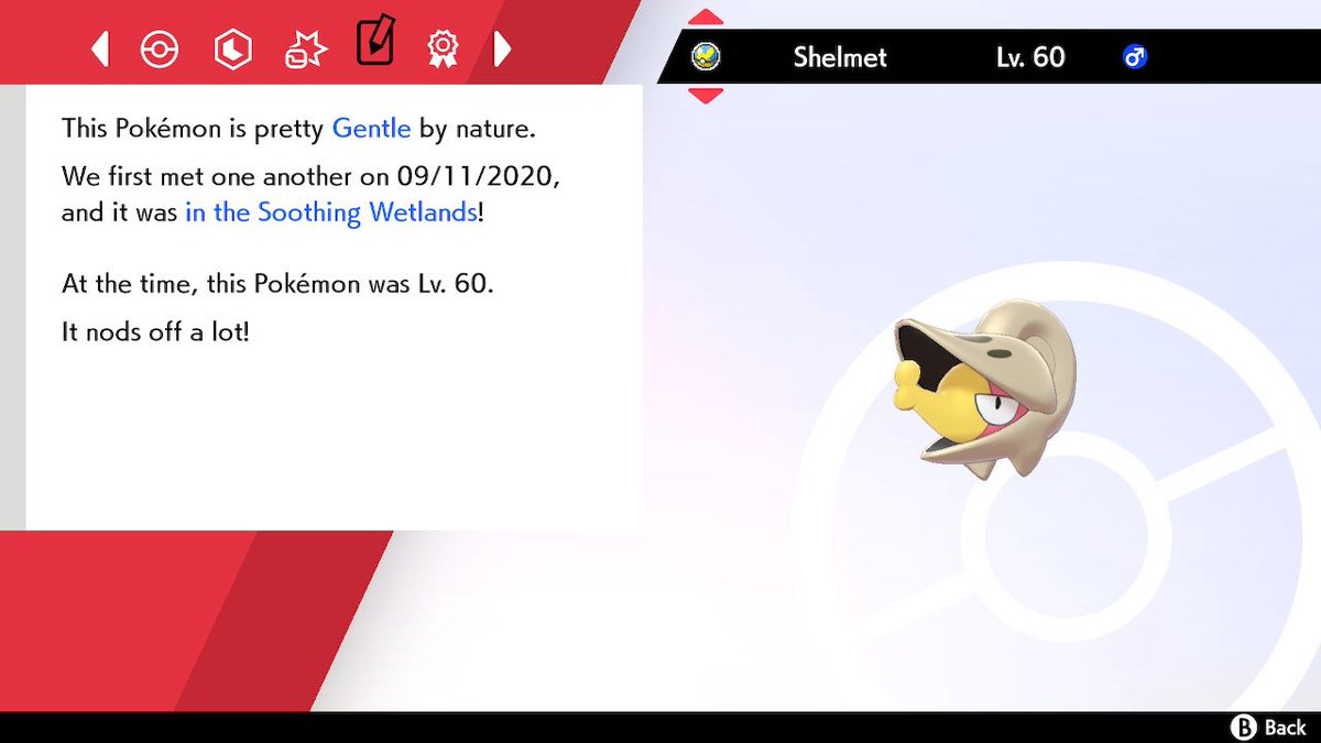 ChewyShiny's tweet photo. Shiny Shelmet!
Encounters: 421
Method: Shaky Grass
Nature: Gentle
Ability: Sticky Hold
Area Found: Soothing Wetlands
Mark: none
Props to @TheStankActual for helping me with the trade evolution!
#pokemon #shiny #shinyhunting #shinyhunter #shinyshelmet #shinyaccelgor #gamefreak https://t.co/PXyNkZACmp