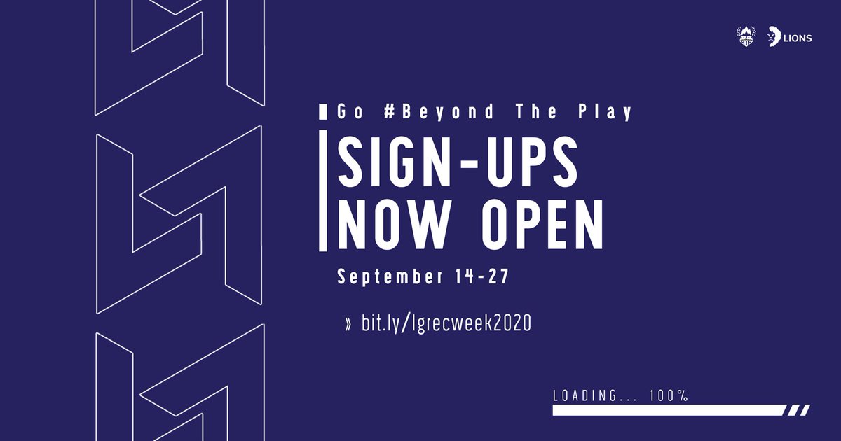 loyolagaming's tweet photo. The wait is finally over!
Sign-up now and join us as we go #BeyondThePlay! https://t.co/t9WMIcIR9g https://t.co/bvB7FKbJPW