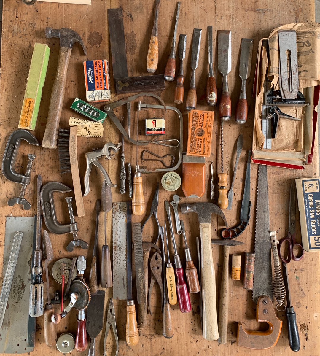 大久保古道具店 アメリカの古い大工道具が色々入荷しています