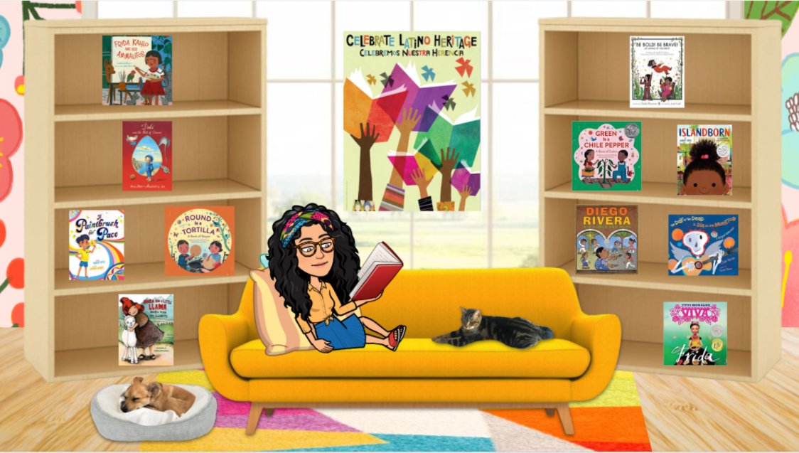 smunozvilla's tweet photo. Here is an editable link to my Hispanic/Latinx Heritage Art Library!
https://t.co/ZyFAJHlCWl
#GardensElem #PISDell #virtuallearning #Bitmojilibrary #k12artchat #artteacher #VisualArtPISDTX #HispanicHeritageMonth #LatinxHeritageMonth https://t.co/Ae4S26GbCK