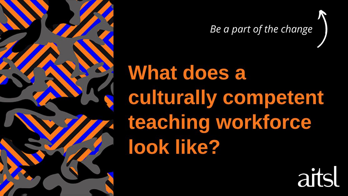 aitsl's tweet photo. What does a culturally competent #teaching workforce (including teachers, school leaders, and schools) look like?

Share your views on our latest discussion paper – #Indigenous cultural competency in the Australian teaching workforce: https://t.co/bTaAzwnHWC https://t.co/giXOKDBaaF
