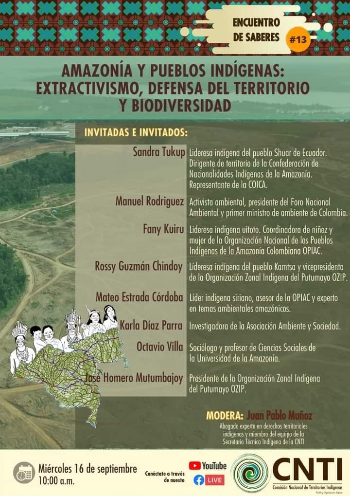 Organización Zonal Indígena Del Putumayo-Ozip (@ozipoficial) on Twitter photo 