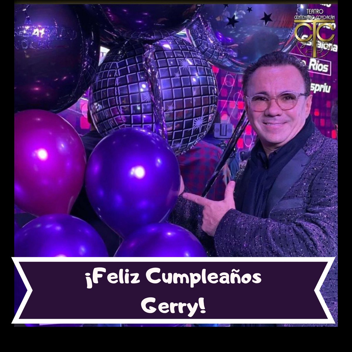 Hoy es cumpleaños de nuestro querido productor <a href="/gerryquiroz/">Gerardo Quiroz</a> 
Te queremos mucho y te deseamos lo mejor, gracias por seguir creando sueños y magia. 
.
.
#cumpleañosgerardoquiroz
