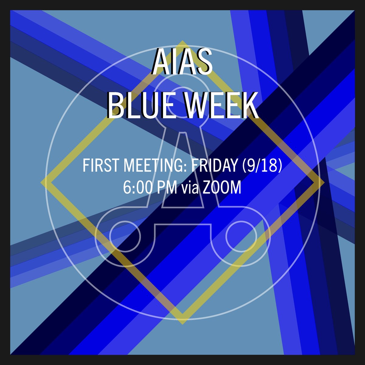 Texas_Tech_AIAS's tweet photo. This week is Blue Week! Stay tuned for social media updates this week and make sure to attend our first meeting this Friday at 6pm via zoom! https://t.co/9ohGjPhlDt