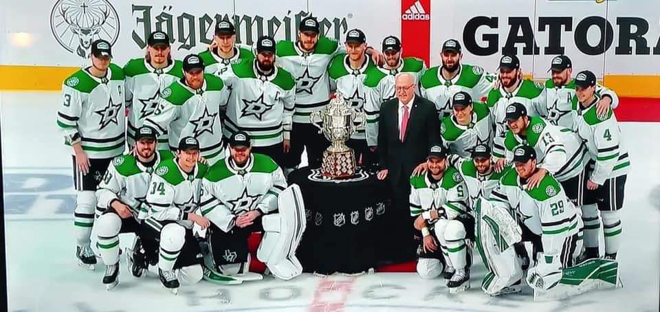 wendymhansen's tweet photo. @DallasStars Congratulations my beloved @DallasStars!!! #WeAreNotGoingHome! #GoStars #AussieStarsFan https://t.co/dBzXHFiHyB