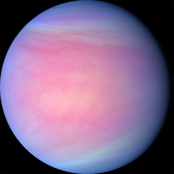 ultraviolet + infrared images of saturn, venus, jupiter and uranus by hubble