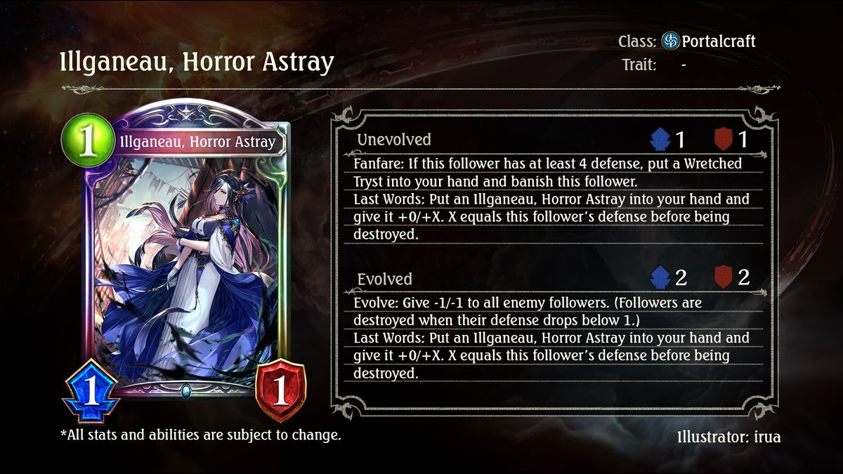 Shadowverse On Twitter New Storm Over Rivayle Card Reveals Illganeau Horror Astray Wretched Tryst Wretch These Portalcraft Cards Are Part Of Shadowverse S 18th Card Set Storm Over Rivayle Https T Co Ax2ewtsljp