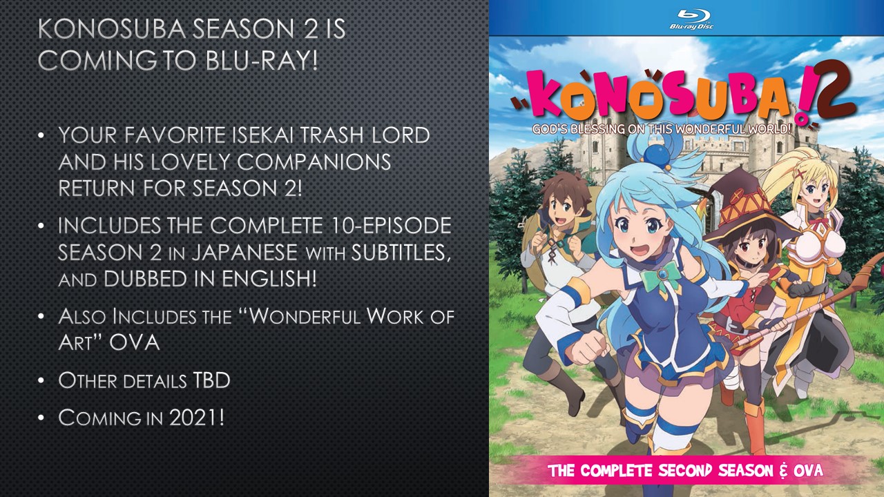 Konosuba Season 2 - Standard [Blu-ray]