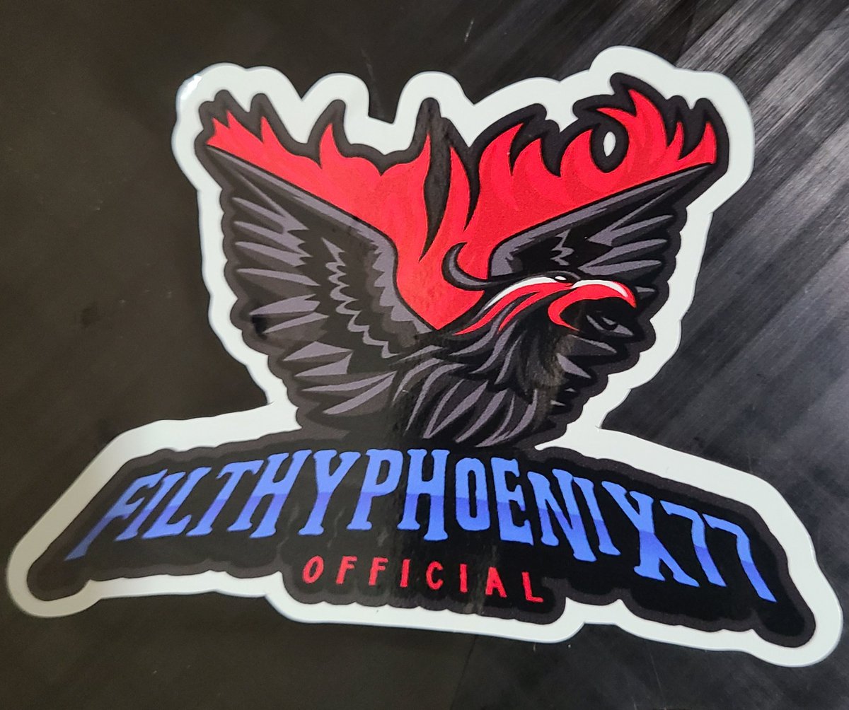 TattooedPengy's tweet photo. My new sticker #filthyfam #filthyfriends #filthyPhoenix77 https://t.co/4HzbUMqbKX