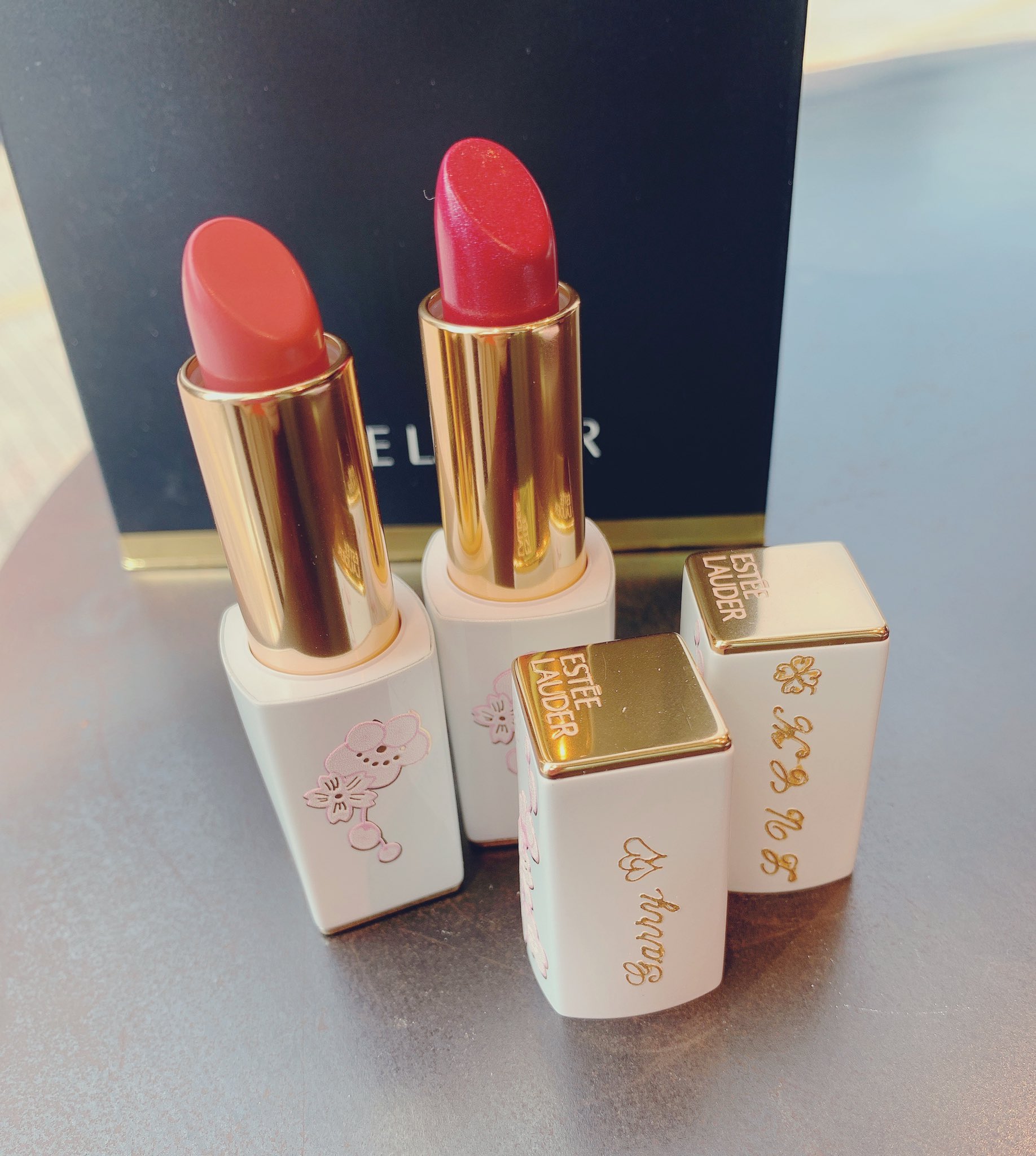 肖戦 エスティー・ローダー 名前入り リップ リップ名入れサービス