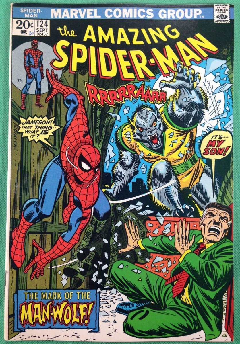 Since Sony seems intent to take every Spider-Man side-character and give them a movie, might I direct their attention to freaking Man-Wolf? The son of J. Jonah Jameson, Man-Wolf was an astronaut who found a cursed gem that turned him into a werewolf. He's a werewolf astronaut!