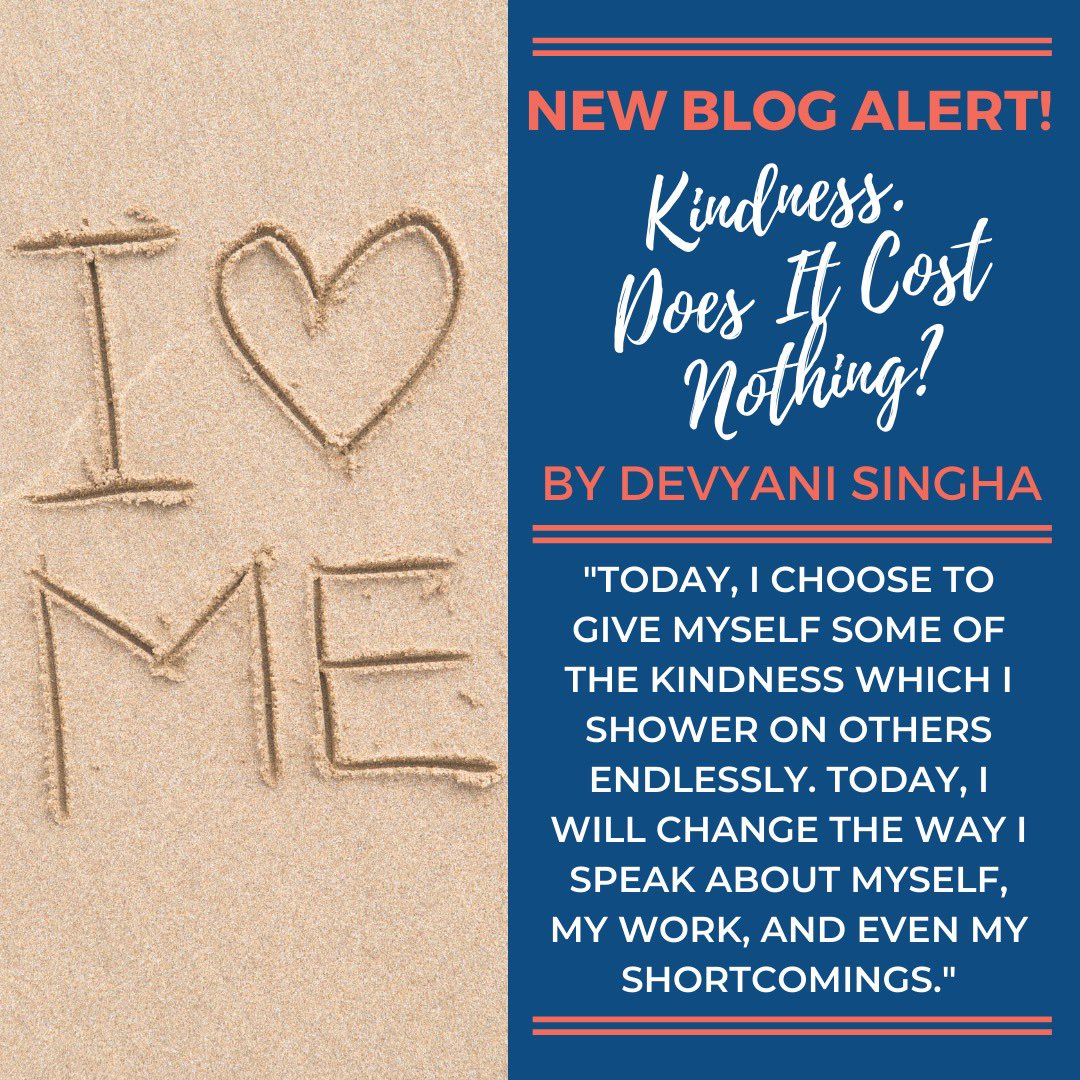 ISpyStories's tweet photo. 🚨NEW BLOG 🚨 CHECK IT OUT NOW!
-
Read our latest blog, “Kindness. Does It Cost Nothing?” by one of our AMAZING Expert Advisors @devyanisingha on I Spy Stories now! It’s a great read!
-
#wmmtc #wordsmatter #makethemcount #kindness #selflove #intent #inspire #empathy #love #caring https://t.co/913NZLz7vf