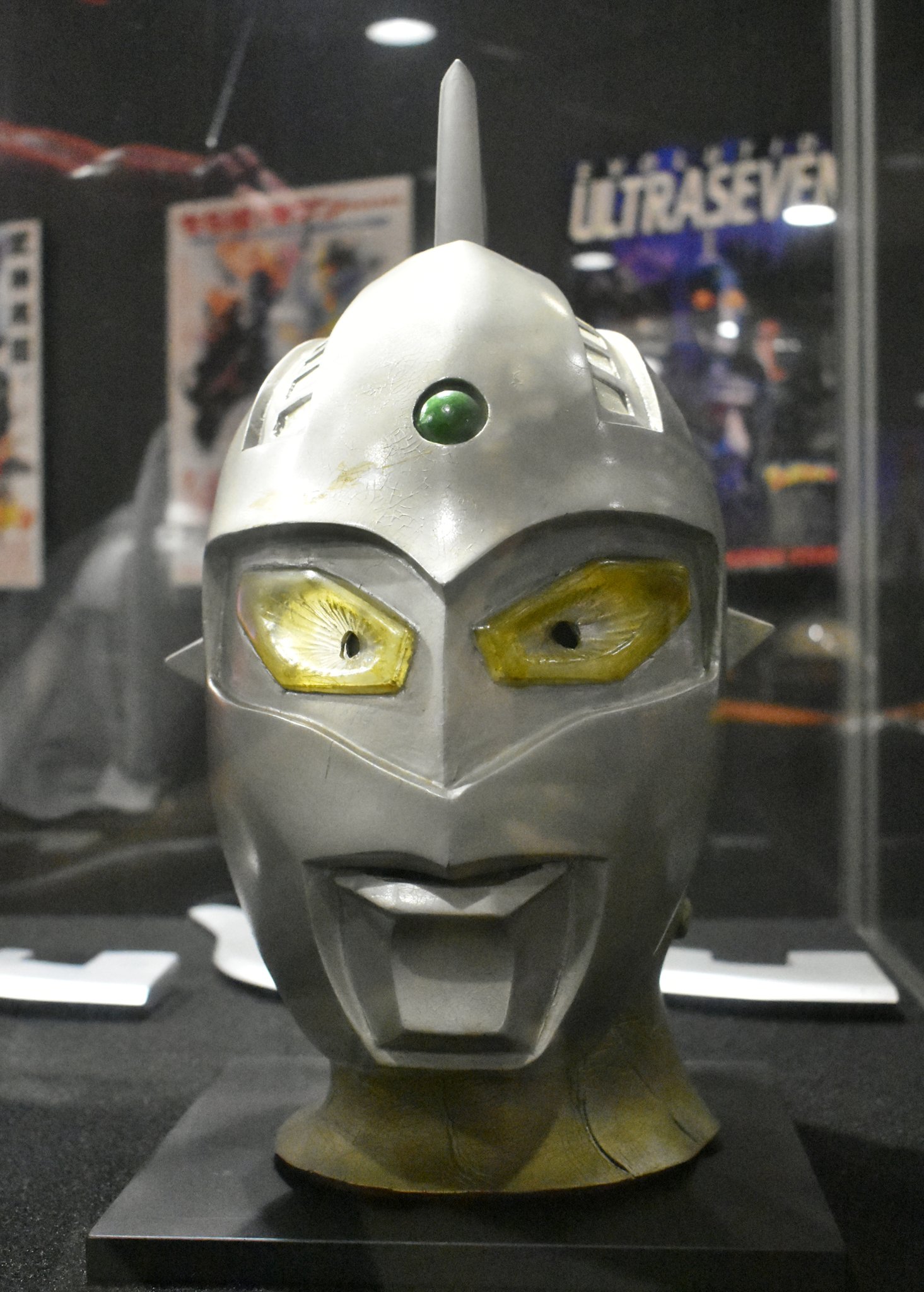ウルトラセブン・1/1 アトラク レプリカ マスク・ジャンク