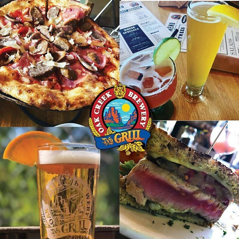 OakCreekGrill's tweet photo. Where will your next #Sedona adventure lead you? Oak Creek Brewery and Grill is pretty cool!β
β’β’β’β
#oakcreekbreweryandgrill #septoberfest #beertasting #beersamples #ilovebeer β
#beer #beers #beerific #beerme #beerlove #beergeek #beernerd #hophead⦠https://t.co/4rWOCH5wQd https://t.co/TwDFiRFe6P