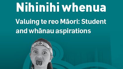 Students and whānau tell us about their aspirations for te reo Māori in Nihinihi Whenua.

This is the second report in our series on the current provision of te reo Māori language teaching and learning in schools. #tikireo2020 #reomaori 

ero.govt.nz/footer-upper/n…
