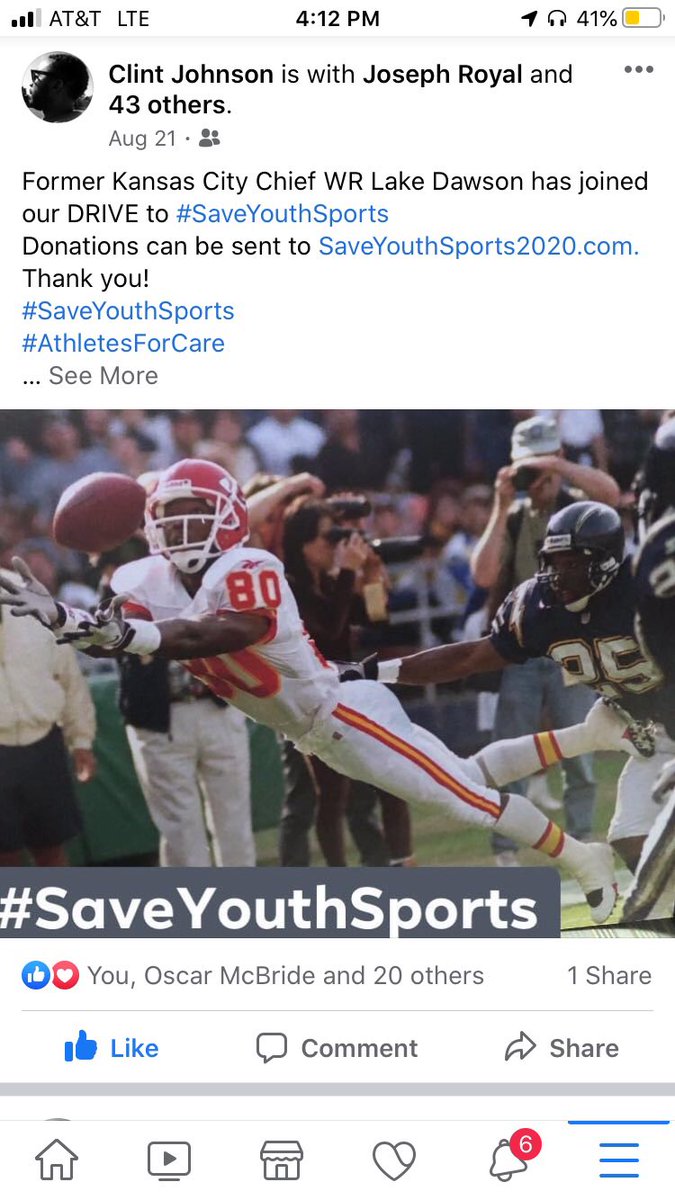 ClintJohnson8's tweet photo. #SaveYouthSports https://t.co/SxQplX7GmN