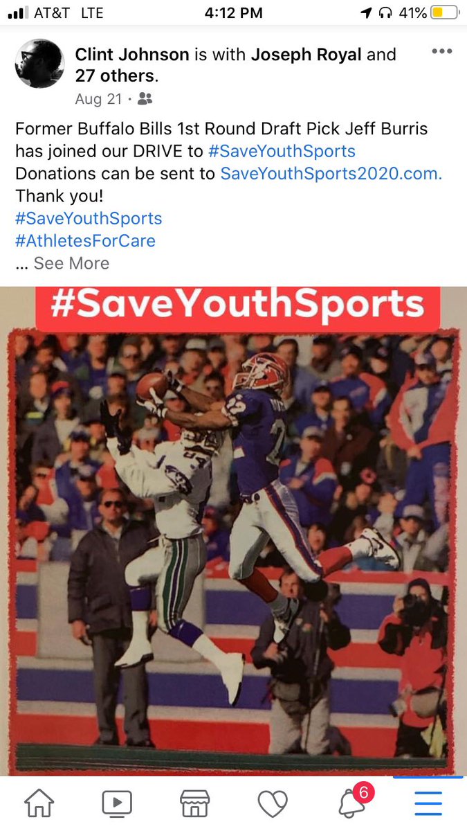 ClintJohnson8's tweet photo. #SaveYouthSports https://t.co/SxQplX7GmN