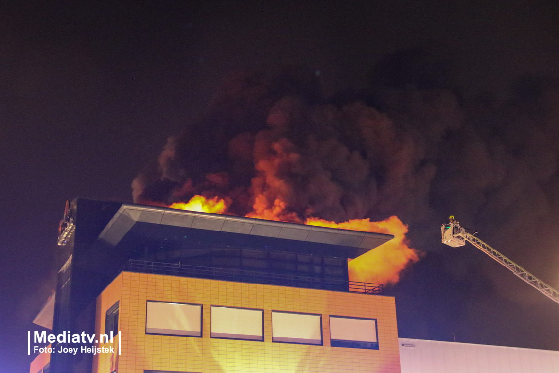 Melding hulpdiensten Handelscentrum ZHZ Barendrecht