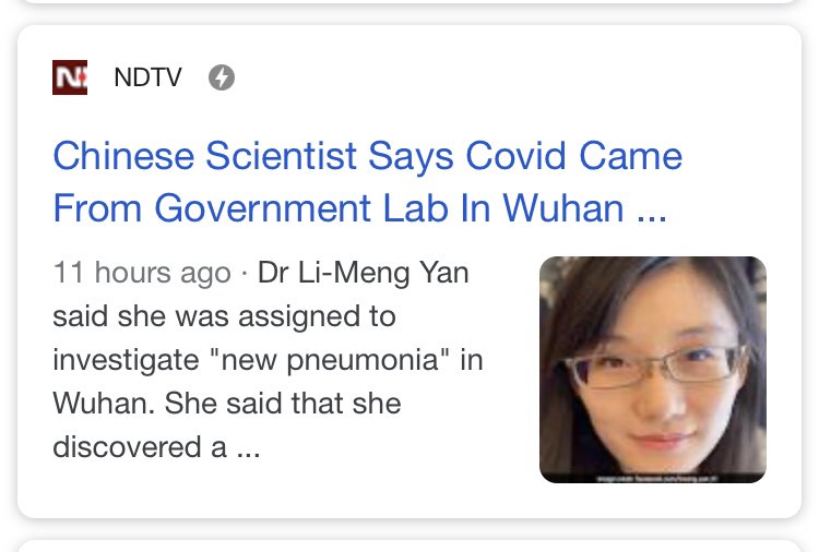 The lead author of the “study” is a self-proclaimed Chinese whistle blower about COVID. Within 12 hours of this “study” being posted on repository it was being covered by conspiracy faux-news sites. Her Wikipedia page was also quickly heavily edited to include this new “study”