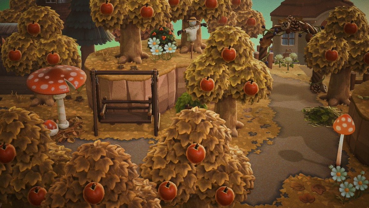 “ you’re sure you want to leave? oh well, you’ll join us one day” 🍄🍎🍁 #animalcrossingnewhorizons #acnh