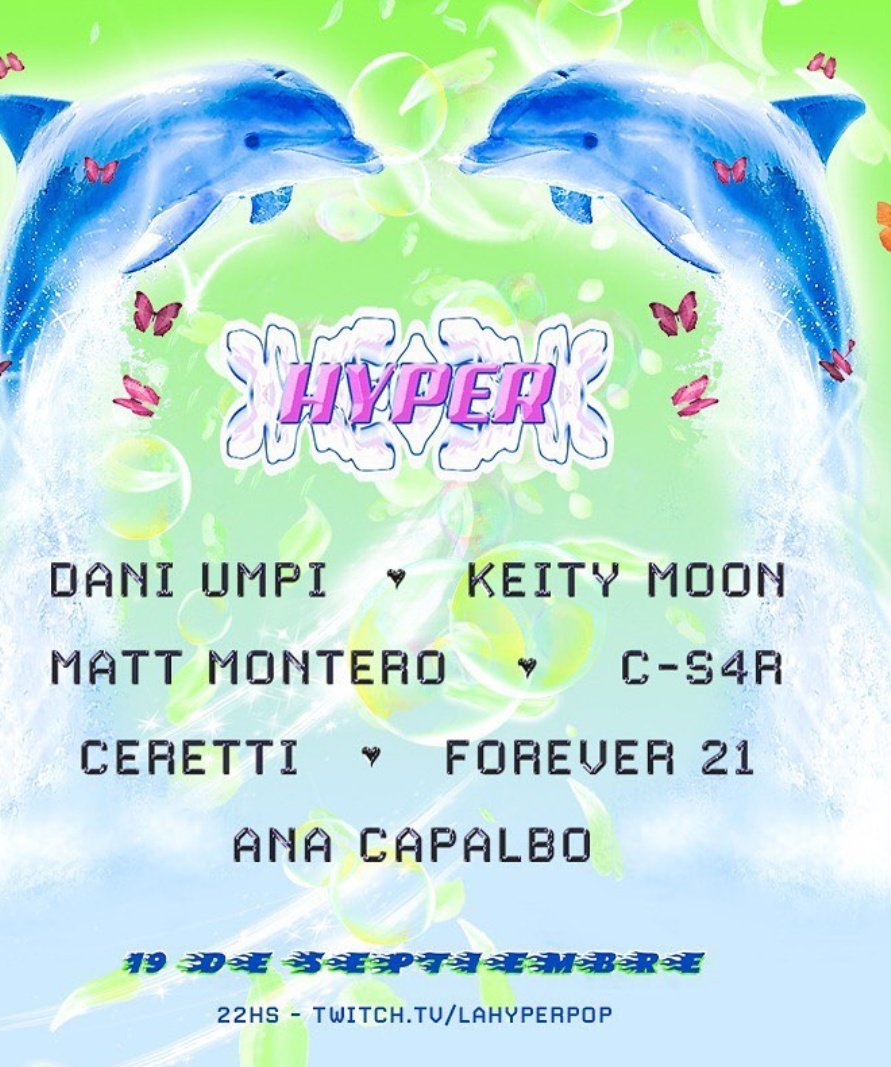 forever21pop's tweet photo. este sábado @muunitamoon @c_s4rr @daniumpi @ceretticeretti @anacapalbo @matt_montero @forever21pop  🤯🤯🤯💖💖💖💖💖💖💖💖💖💖💖💘💘✨🐻🦋🦋🦋🐬 https://t.co/2r224V4x6W