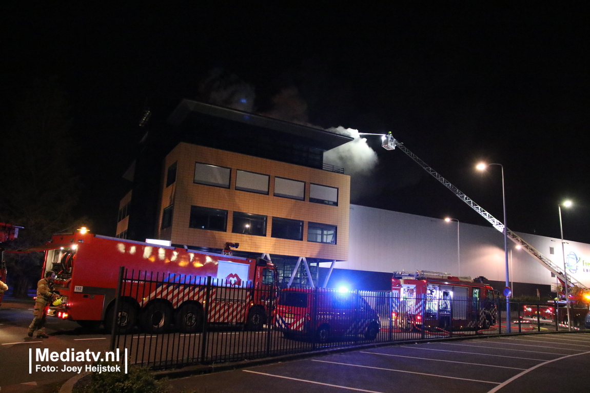 Melding brandweer Handelscentrum ZHZ Barendrecht