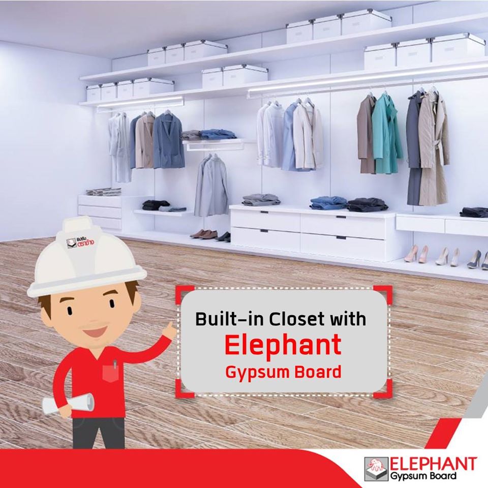 ZmartBuild's tweet photo. #GypsumBoard
Most people tend to attach clothes racks to the wall to save space in the room. Gypsum board partitions can be made with special strength-focused properties that can be hung and holding the curtain rods well.
#SCG #scgsmartboard #Zmartbuild #smartboard #wall https://t.co/StnBjaGK2W
