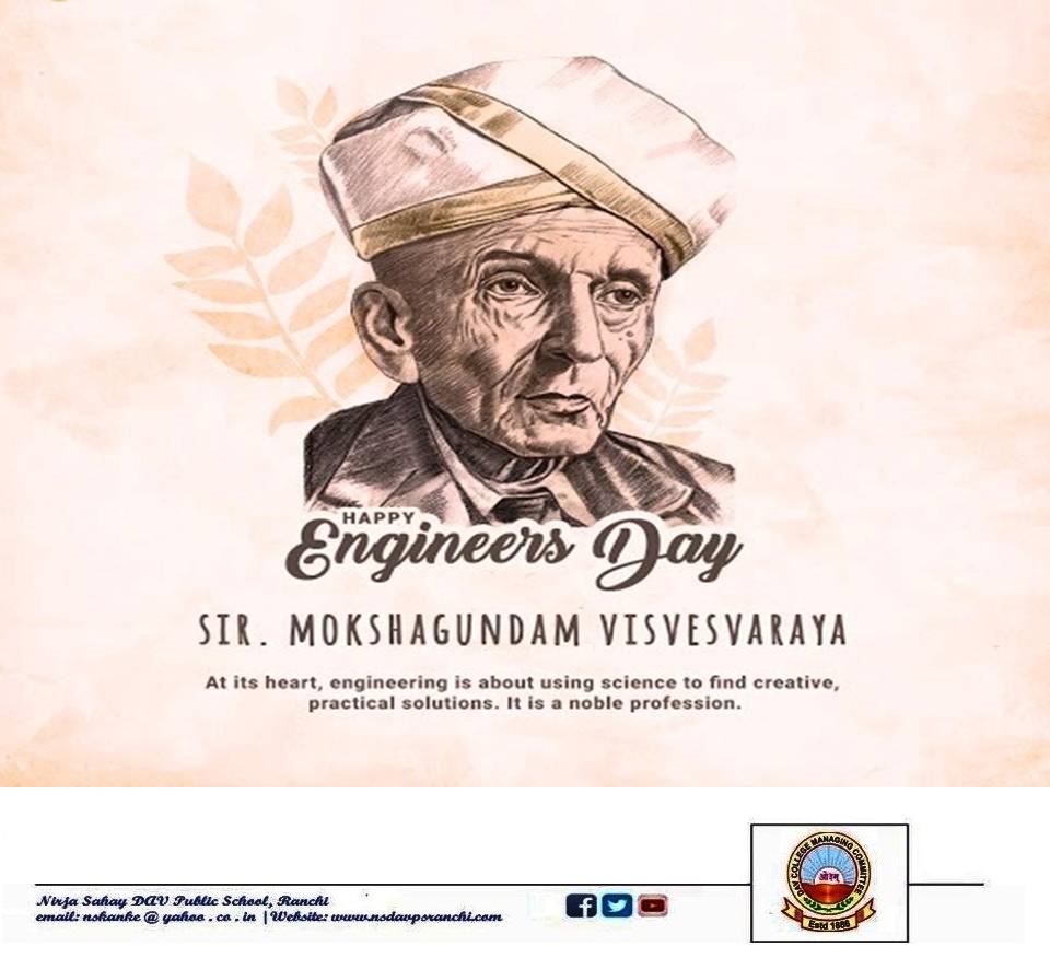 NirjaDav's tweet photo. #EngineersDay2020 

“Perfection is achieved, not when there is nothing more to add, but when there is nothing left to take away.” https://t.co/Wjjm1z6mi0