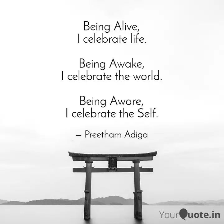 adigawrites's tweet photo. "Being Alive,
I celebrate life.

Being Awake,
I celebrate the world.

Being Aware,
I celebrate the Self."

~ Preetham Adiga

#Suprabhatha #Zen #Adigawrites #Goodmorning #Adiga #Manipal https://t.co/8OiYOqvGPz