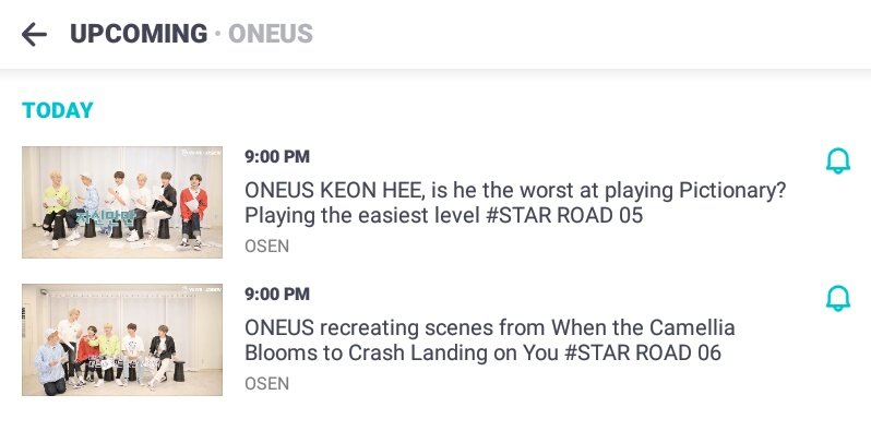 Additional schedule (again): #ONEUS' Star Road Episodes 5 and 6 will be also released later at 9pm kst! Links will be added later to this thread.  @official_ONEUS  #원어스  #LIVED  #TO_BE_OR_NOT_TO_BE  #ONEUS_SCHEDULES