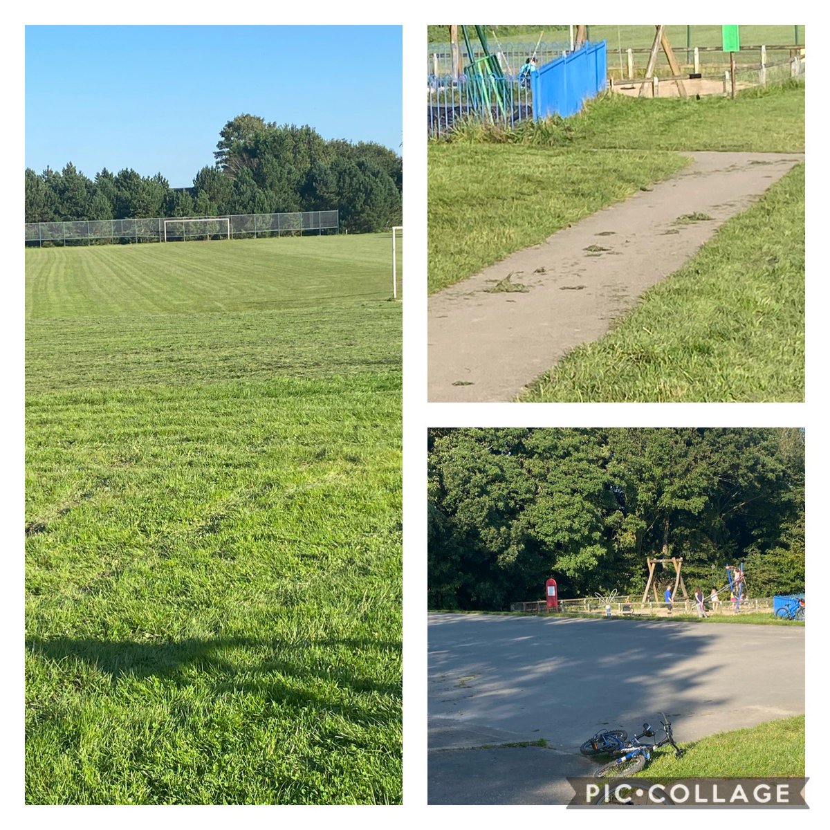 DGParkinson's tweet photo. Ashfield Park litter =4 bags collected but 4 bins almost empty too. Please bin your rubbish or take it home. Thank you to those who came out to help @WiganCouncil @KeepBritainTidy #septemberclean https://t.co/hzbbBeJpGm