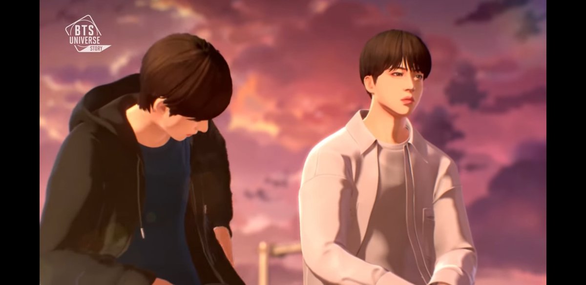 this scene is exactly like in the ones from the notes 2 trailers and the actual notes 2. Taehyung following him to the observatory and seeking conversation but seokjin refusing to answer and taehyung asking him if hes going to forget everyone soon as well and he wants to help