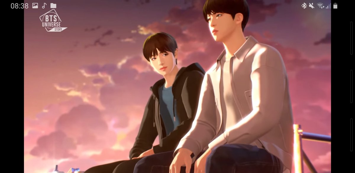 this scene is exactly like in the ones from the notes 2 trailers and the actual notes 2. Taehyung following him to the observatory and seeking conversation but seokjin refusing to answer and taehyung asking him if hes going to forget everyone soon as well and he wants to help