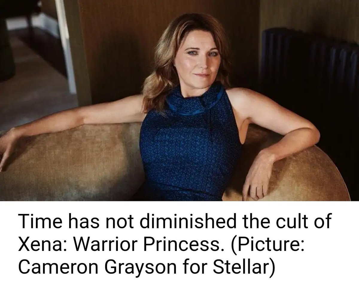 XenaMovieFans's tweet image. How do you not let this iconic goddess do a Xena movie? Do you have eyes @peacockTV @NBCUniversal @UniversalTV?!  If she were a man, you would have already found a way! That is the truth.

#XenaRevival #xena25years