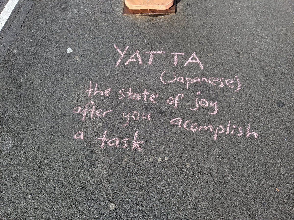 PandemicPilgrim's tweet photo. The inspiration fairies have been at it again, since the rain last night.
#IsolationInspiration https://t.co/hAr31YNFOX
