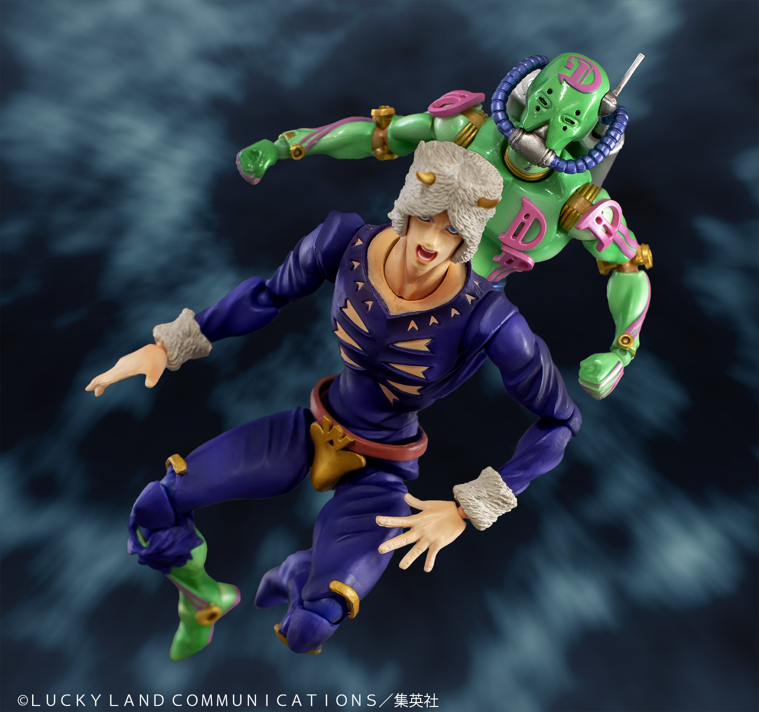 メディコス エンタテインメント ジョジョ ジョジョの奇妙な冒険 Medicosフィギュアアーカイブ 第36弾 超像可動 ウェザーリポート 自分が 悪 だと気づいていない もっともドス黒い 悪 だ ぴったりとした衣装やバッファローの帽子を