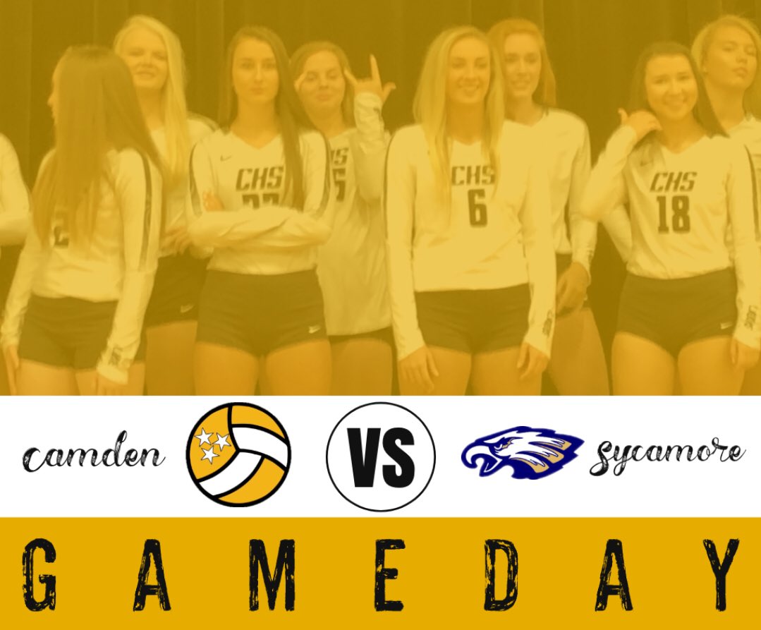 Camden vs Sycamore - Tuesday at CHS - 5pm-JV ... 6pm-Varsity