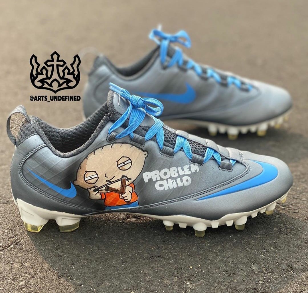 hydro dipping football cleats