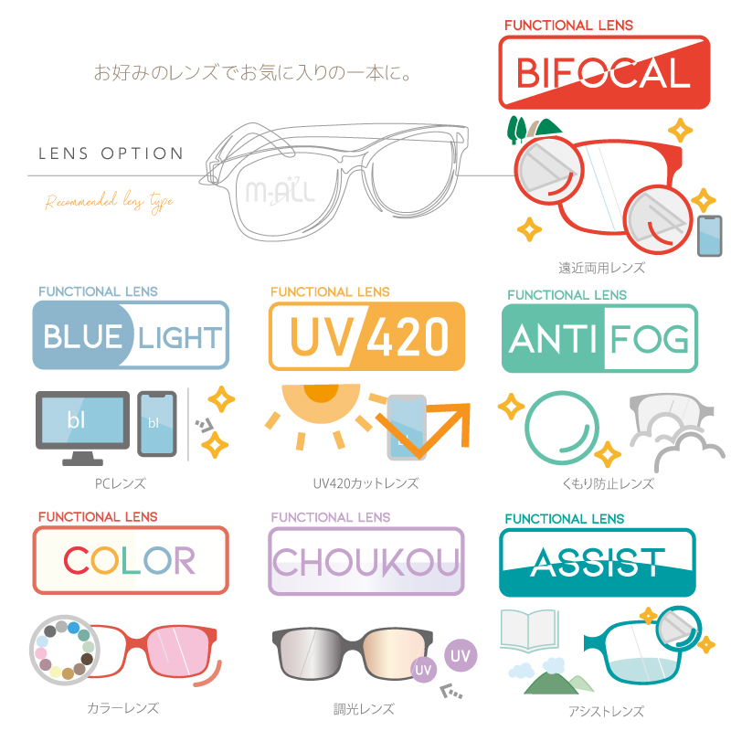M All V Twitter M Allです メガネのレンズの種類が増えました シーンに合わせてお選びいただくことで お好みの一本をお作りください メガネ レンズ 新商品 メガネレンズ オプションレンズ 遠近両用 レンズ 曇り止めレンズ ブルーライトカット M All V Twitter M Allです メガネのレンズの種類が増えました シーンに合わせてお選びいただくことで お好みの一本をお作りください メガネ レンズ 新商品 メガネレンズ オプションレンズ 遠近両用 レンズ 曇り止めレンズ ブルーライトカット