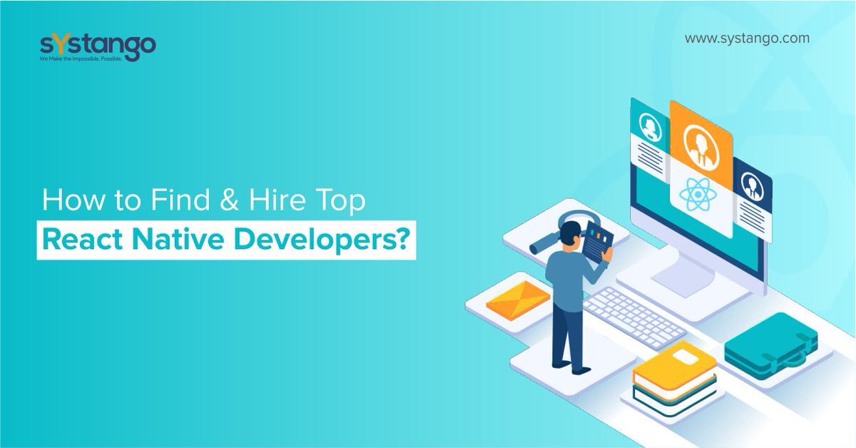 Systango's tweet image. If you’re considering React Native as the core technology for your app and want to find and hire a suitable React Native developer,  then here is a guide for you - bit.ly/Systango-Hire-….

#ReactNativedevelopers #HireReactDevelopers #ReactNativeAppDevelopers