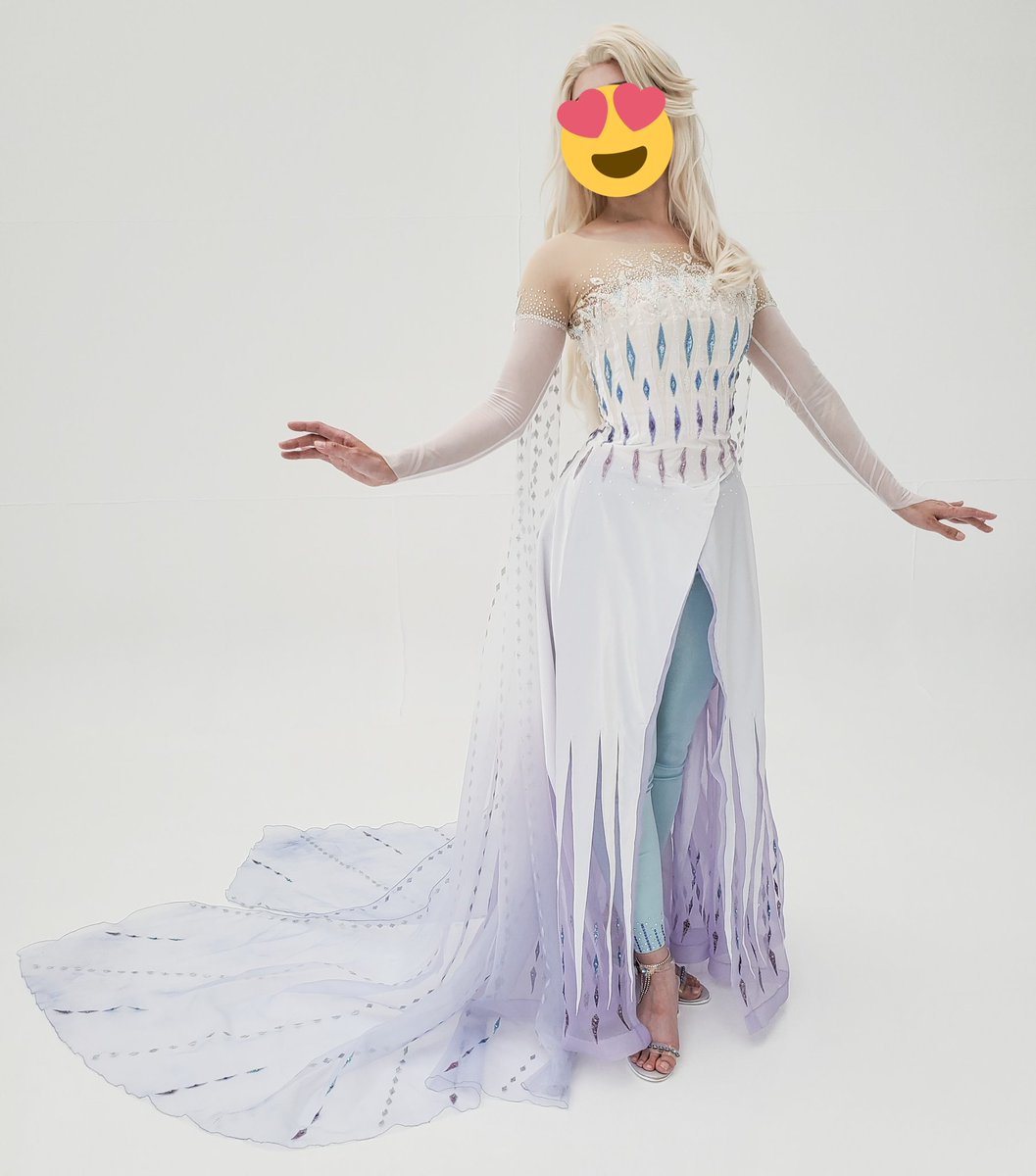 アナ雪2❄精霊エルサ ついに完成✨😆✨ 作り始めてからちょうど半年