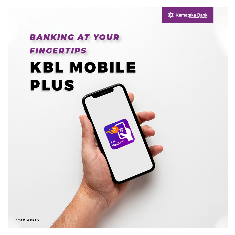 KarnatakaBank's tweet photo. We strive to ensure that all your banking concerns are solved effectively and efficiently with KBL Mobile Plus. To know more, please visit https://t.co/cyS9aXeB81
#KarnatakaBank #KBLMobilePlus #mobilebanking #bankingapp #banking #digitalbanking #easybanking #customerexperience https://t.co/tpKUZ9MPKs